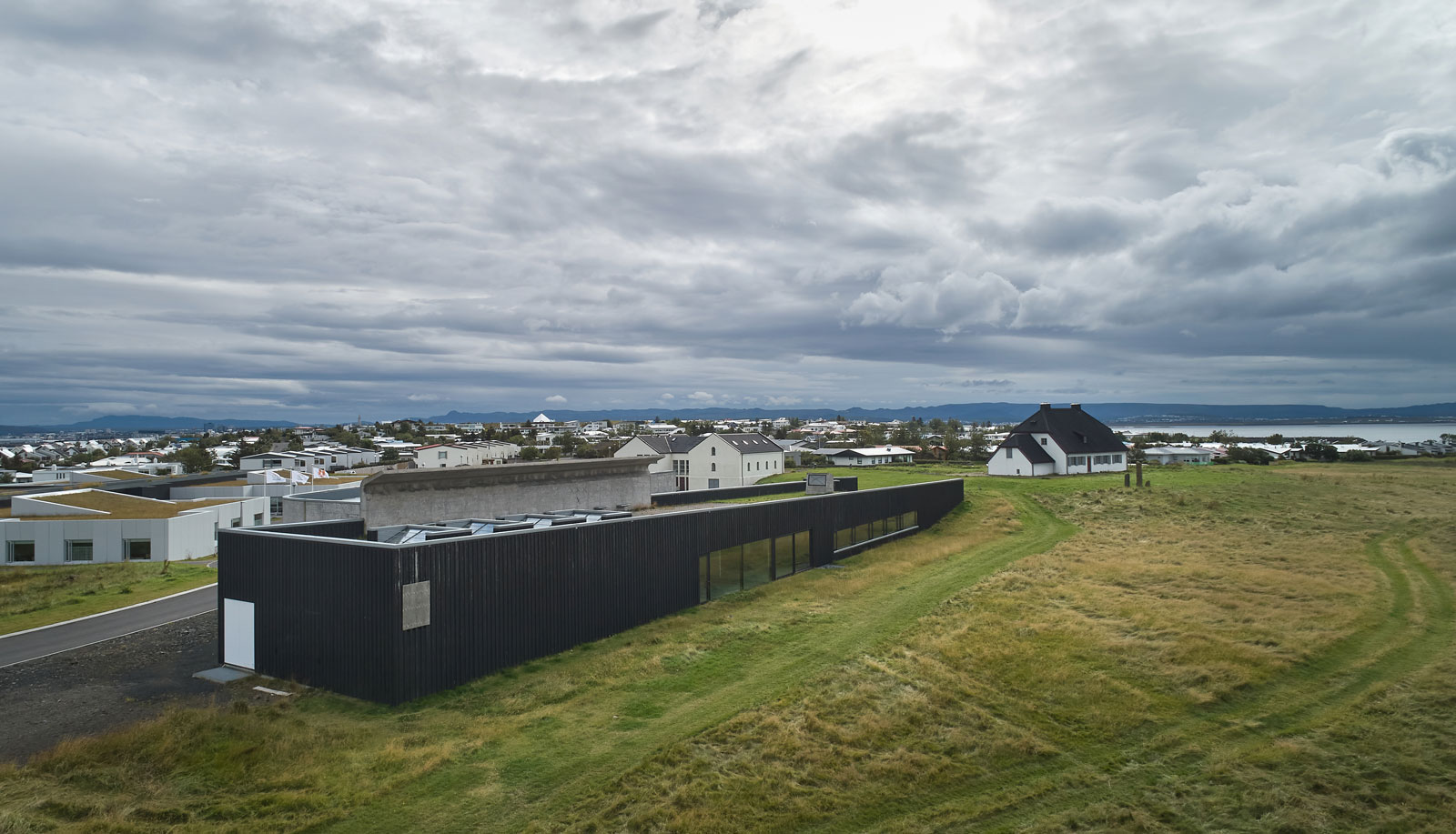 Náttúruhús í Nesi, þar sem sögudýrið mun leiða gesti um sýningu Náttúruminjasafns Íslands um hafið og líffræðilega fjölbreytni