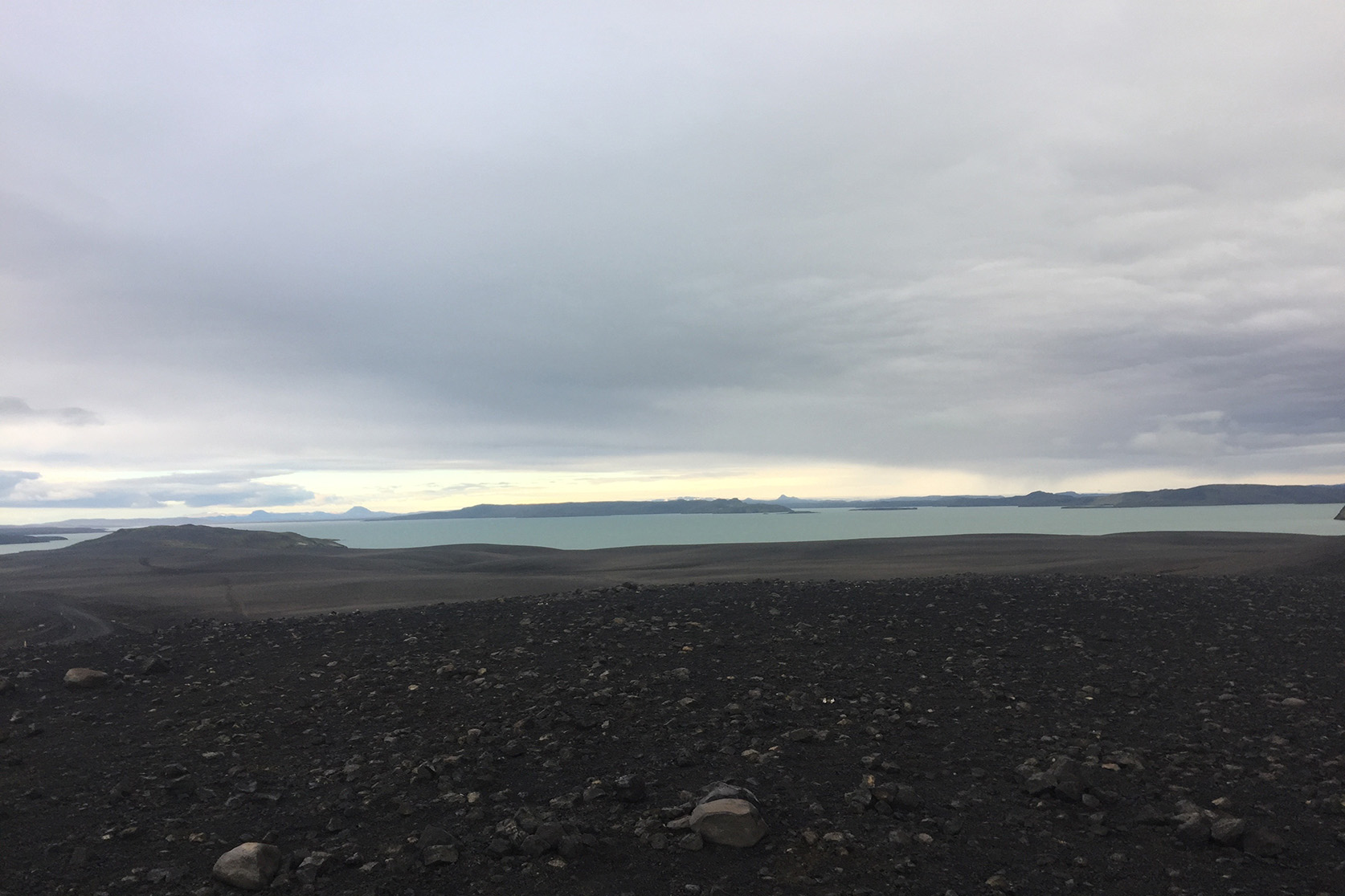 Miðlunarlón hafa víðtæk áhrif á búsvæði margra lífvera. Mynd: Helga Aradóttir